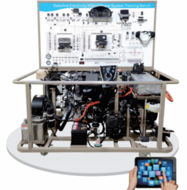 Laboratory Stand "The engine of a hybrid car" (Toyota)